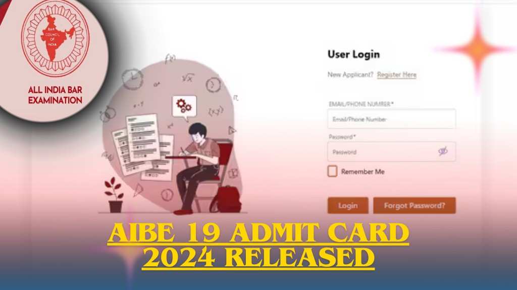 AIBE 19 Admit Card 2024 