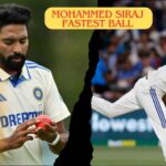 Mohammed Siraj Fastest Ball