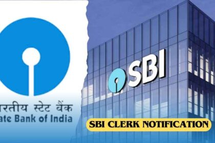 SBI Clerk Notification 2024